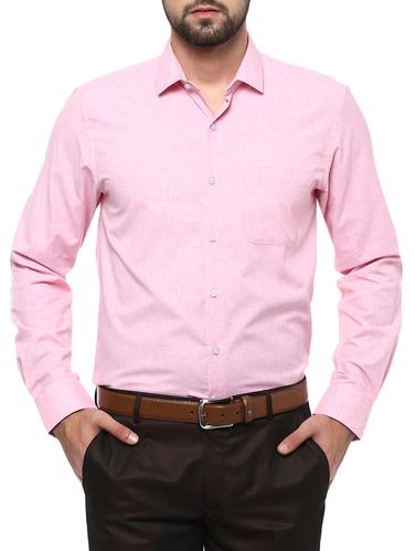pink polyester blend casual shirt - 15017045 - Very Small Image - 1