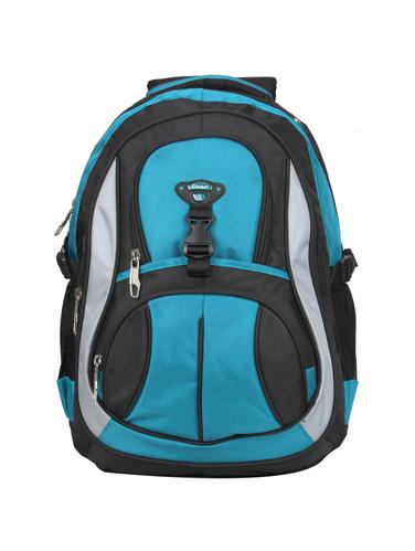 sea blue polyester backpack - 15017189 - Very Small Image - 1