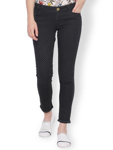 black polka dotted jeans - 15017363 - Very Small Image - 1