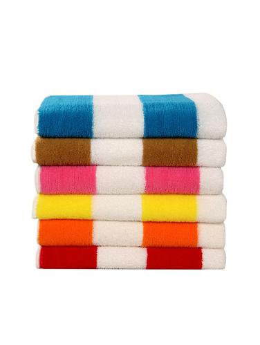 Set of 6 Microfiber Bath Towel 70 x140 inches - 15017427 - Very Small Image - 1