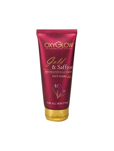 Oxyglow Gold & Saffron Face Wash 100g - 15017653 - Very Small Image - 1