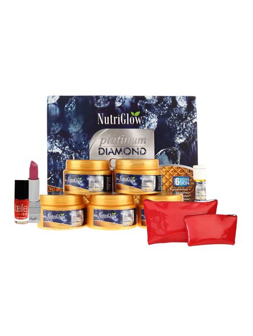 Platinum Diamond Facial Kit (250+10)g with pouch Free - 15017997 - Standard Image - 1