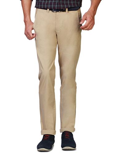 beige cotton chinos - 15018138 - Very Small Image - 1