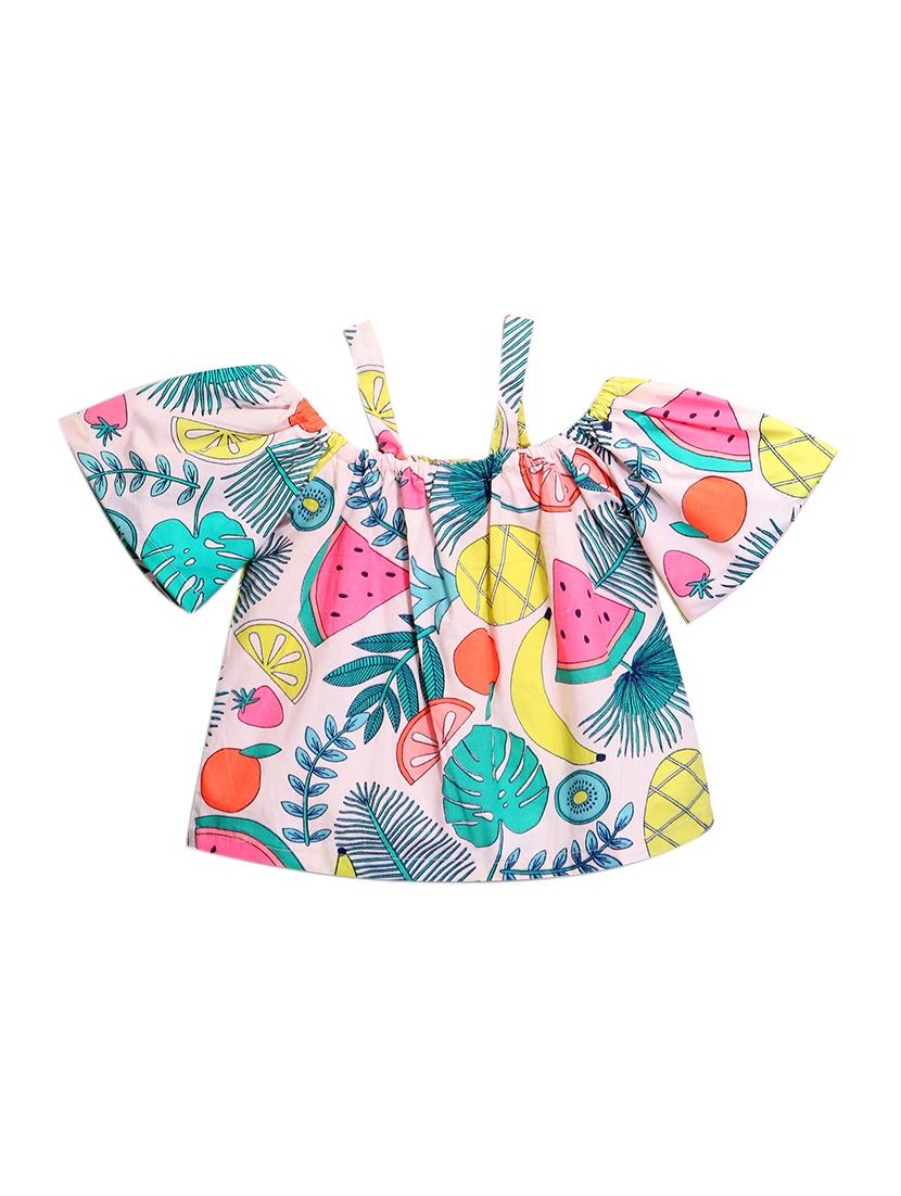 multi colored cotton top - 15018464 - Zoom Image - 1