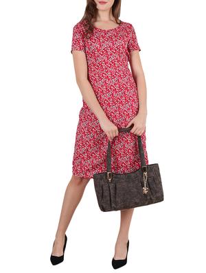 brown leatherette regular handbag - 15018543 - Standard Image - 5