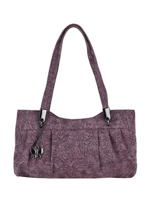 wine leatherette regular handbag - 15018545 - Standard Image - 1