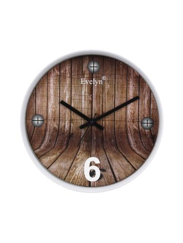 Round Wall Clock With Glass - 15018676 - Very Small Image - 1
