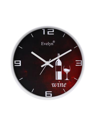 Round Wall Clock With Glass - 15018686 - Very Small Image - 1