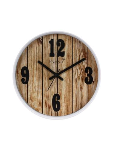 Round Wall Clock With Glass - 15018687 - Very Small Image - 1