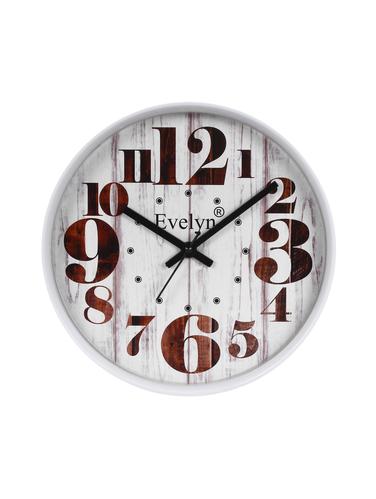 Round Wall Clock With Glass - 15018690 - Very Small Image - 1