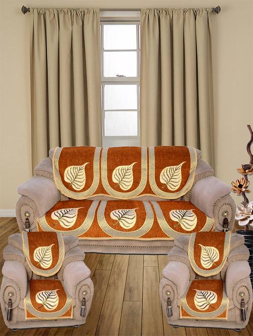 Chenille 5 Seater sofa covers - 15018922 - Standard Image - 1