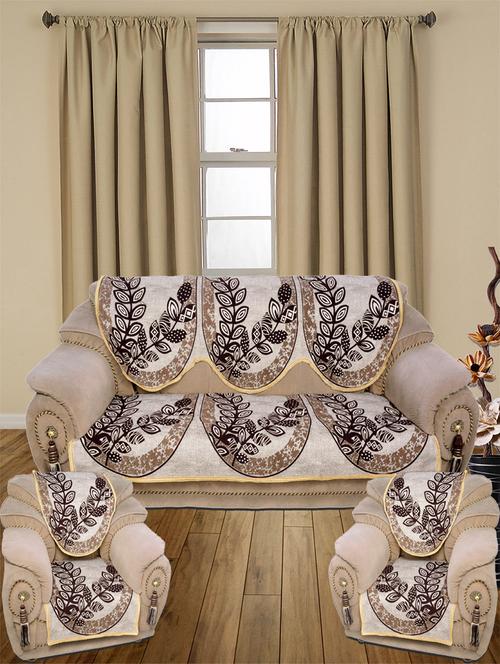 Polycotton 5 Seater sofa covers - 15018926 - Standard Image - 1