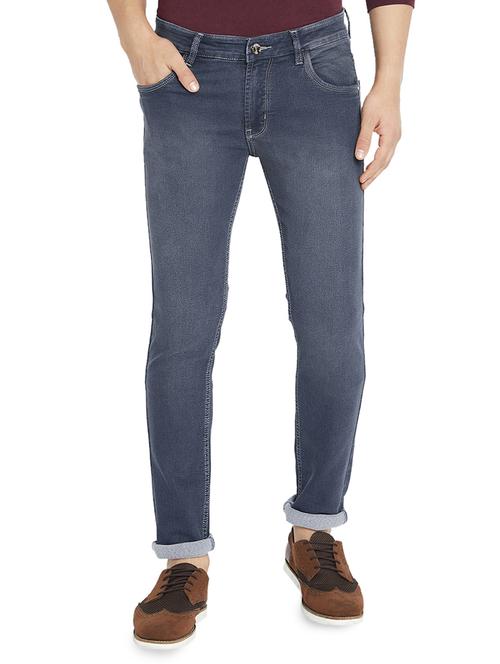 grey denim plain jeans - 15019009 - Very Small Image - 1