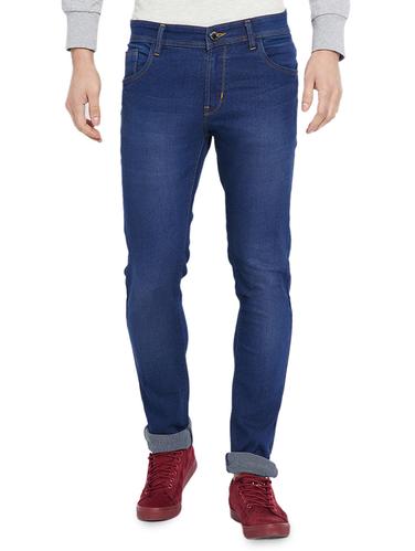 blue denim plain jeans - 15019017 - Very Small Image - 1