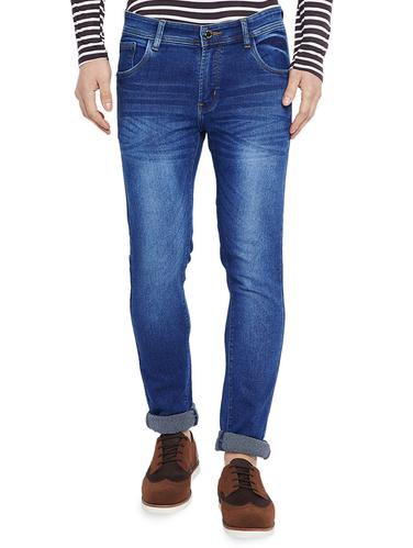 blue denim washed jeans - 15019018 - Very Small Image - 1