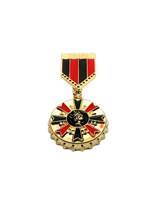 multi colored metal brooch - 15019128 - Very Small Image - 1