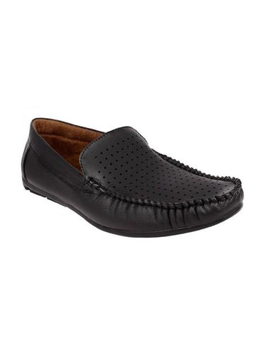 black leatherette office wear loafer - 15019198 - Very Small Image - 1