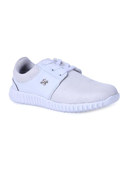 white Mesh lace up sport shoe - 15019220 - Very Small Image - 1