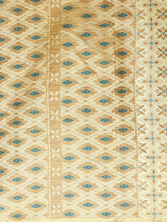beige art silk woven saree with blouse - 15019328 - Zoom Image - 4