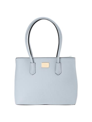 blue leatherette regular handbag - 15019373 - Very Small Image - 1