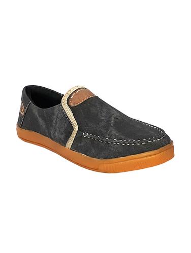 grey Denim casual slipon - 15019485 - Very Small Image - 1