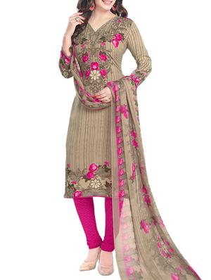 brown synthetic suit combos unstitched - 15019579 - Standard Image - 2