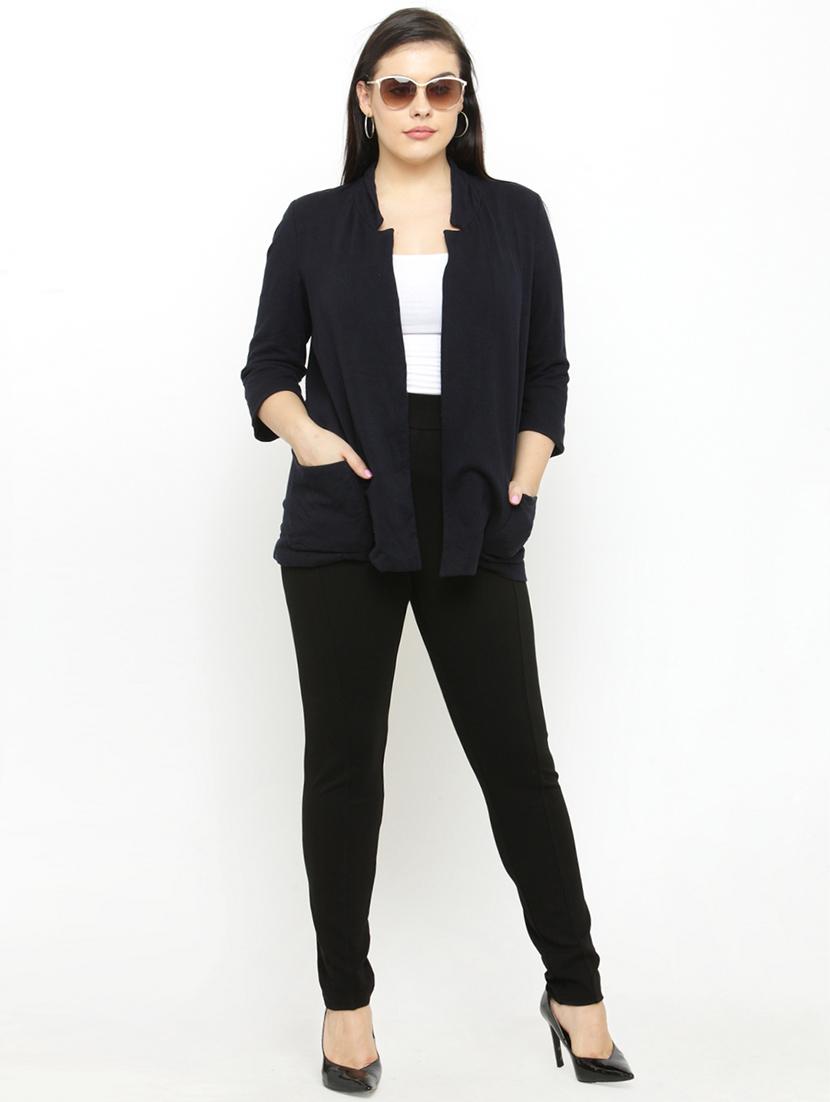 solid black cotton jegging - 15019739 - Zoom Image - 4