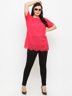 black cotton plus jegging - 15019741 - Standard Image - 4