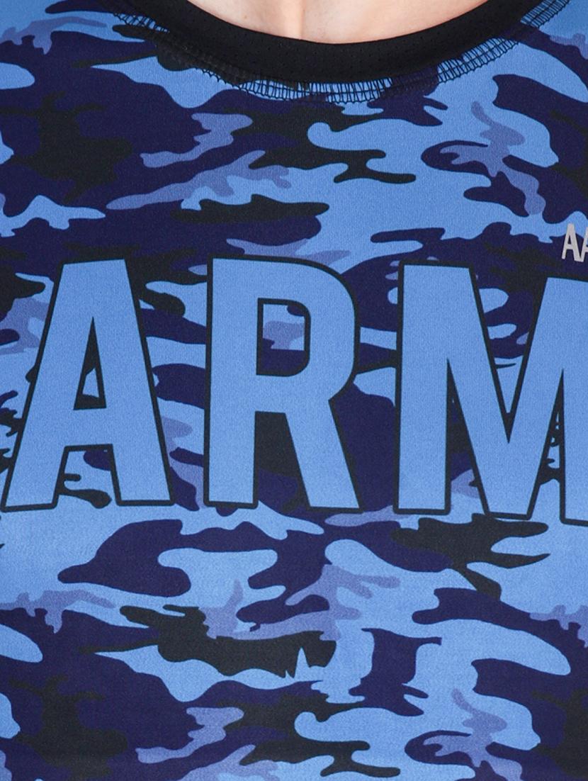 blue polyester tshirt - 15019786 - Zoom Image - 4