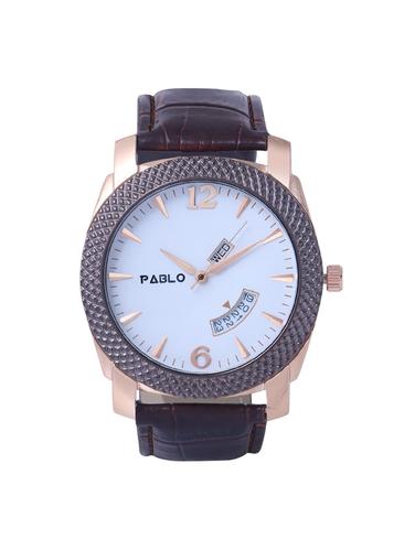Pablo Premium Haute Day and Date Hybrid Watch - For Men - 15020124 - Very Small Image - 1
