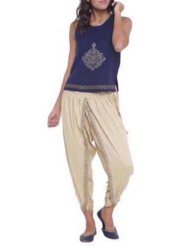 Blue top pants set - 15020335 - Very Small Image - 1