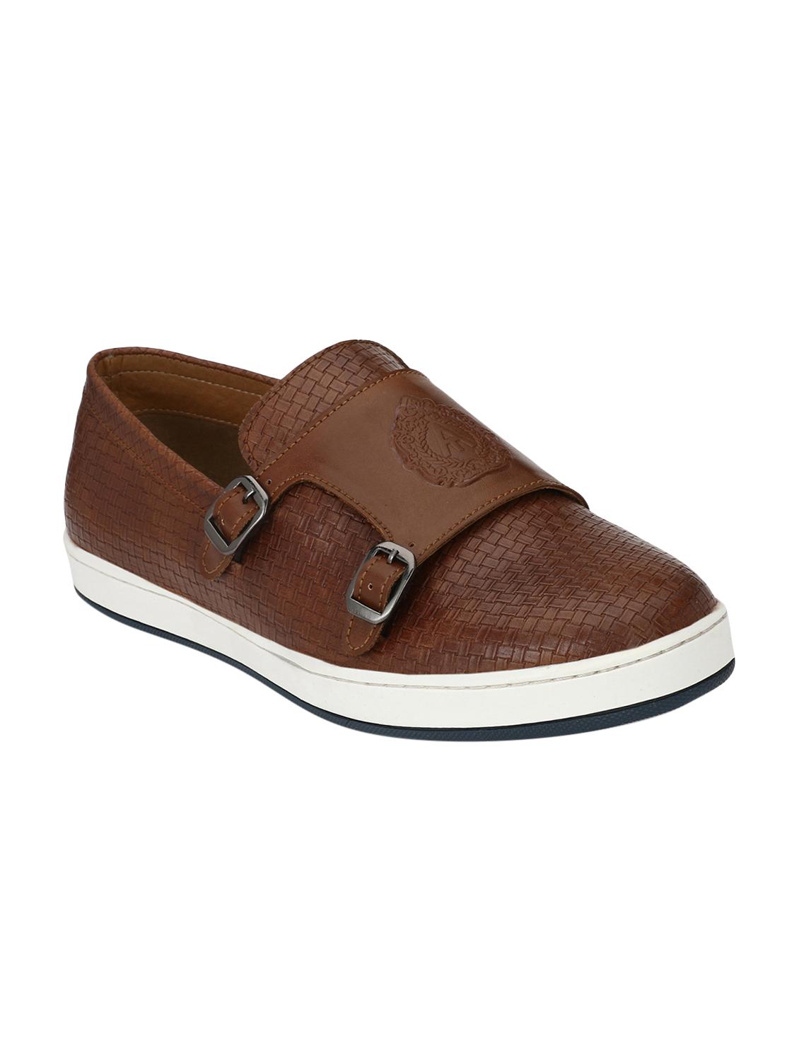 tan Leatherette casual slipon - 15020377 - Zoom Image - 1