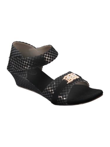 black ankle strap wedge - 15020393 - Very Small Image - 1