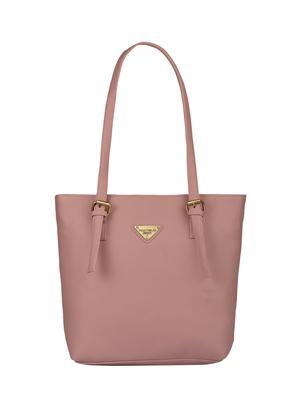 pink leatherette regular handbag - 15021110 - Standard Image - 1