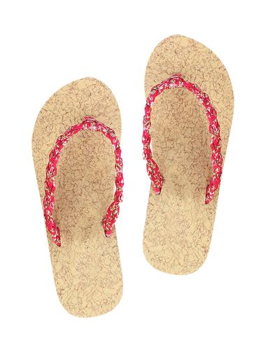 red faux leather slippers - 15021398 - Very Small Image - 1
