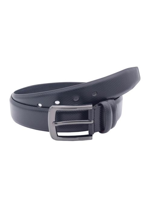 black leather belt - 15021513 - Standard Image - 1
