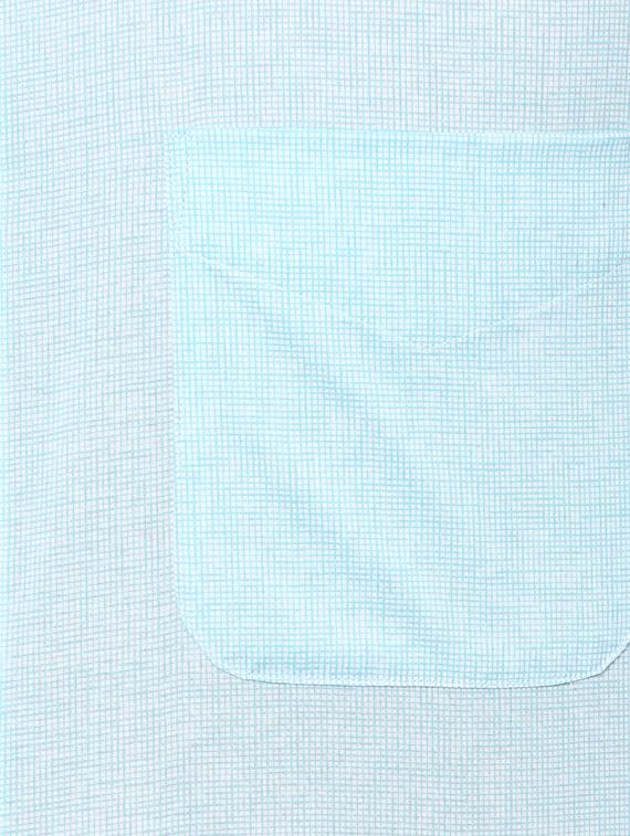 light blue polyester blend formal shirt - 15021538 - Zoom Image - 4