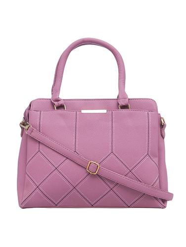 pink leatherette handbag - 15021692 - Very Small Image - 1