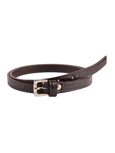 brown leatherette (pu belt - 15021730 - Very Small Image - 1