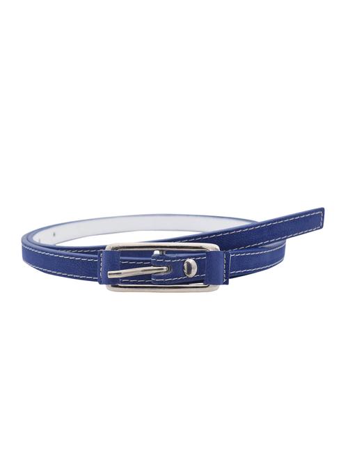 blue leatherette (pu belt - 15021745 - Standard Image - 1