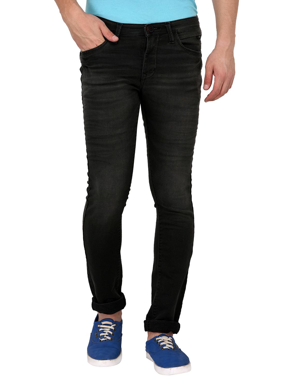 black denim washed jeans - 15022040 - Zoom Image - 1