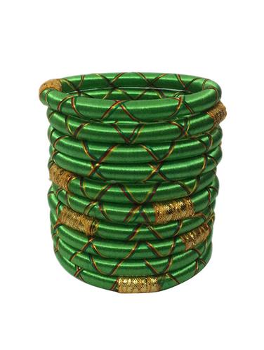 green plastic bangle - 15022178 - Very Small Image - 1