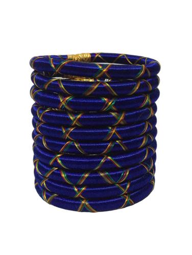 blue plastic bangle - 15022181 - Very Small Image - 1