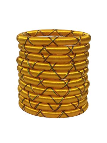 yellow plastic bangle - 15022182 - Very Small Image - 1