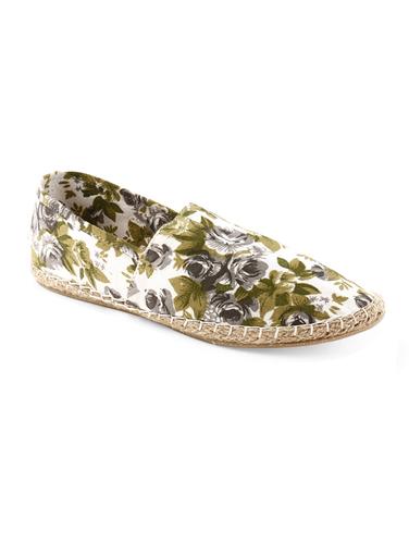 multi colored Canvas slip on espadrille - 15022895 - Very Small Image - 1