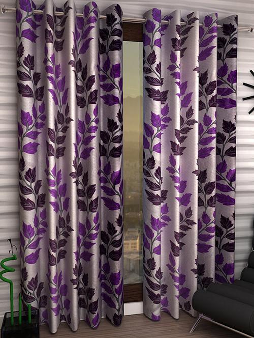Set of 2 Polyester Long Door Curtains - 15023066 - Standard Image - 1
