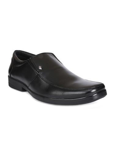 black Leatherette formal slip on - 15023411 - Very Small Image - 1