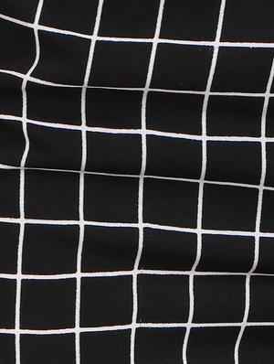 black printed crepe palazzo - 15023437 - Standard Image - 4