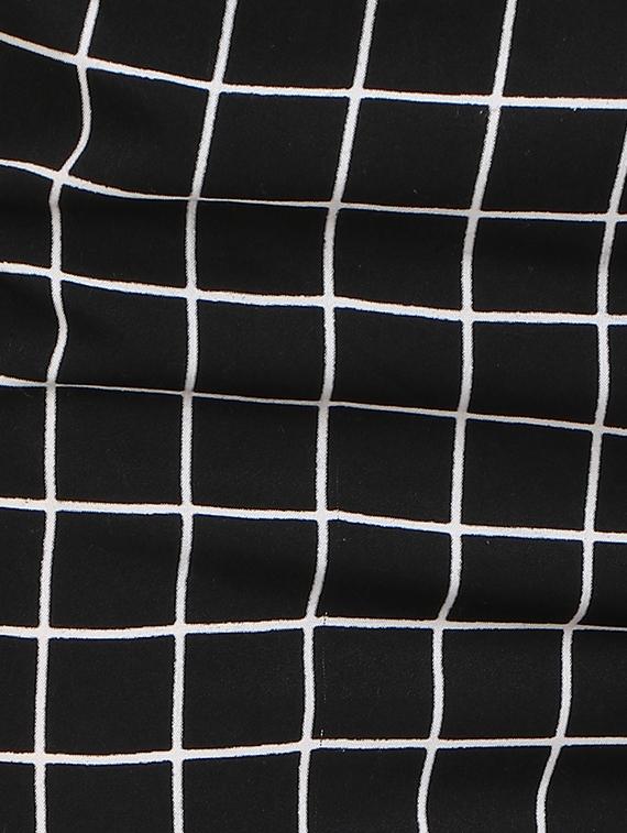 black printed crepe palazzo - 15023437 - Zoom Image - 4
