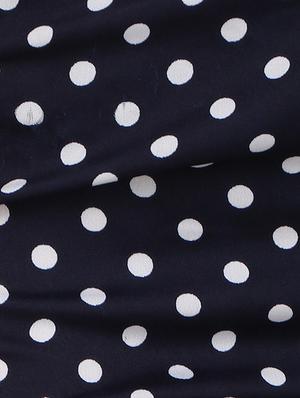 navy blue crepe palazzo - 15023440 - Standard Image - 4